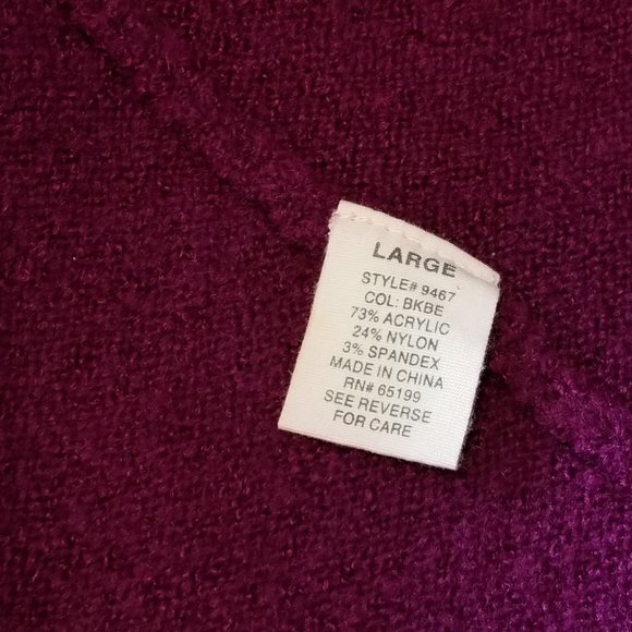 Love Rocks Button Down Knit Babydoll Sweater Cardigan Short Sleeve - Picture 8 of 10